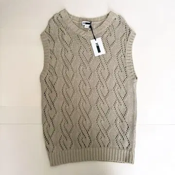 새상품 베스트 Vest H BEAUTY&YOUTH 23SS 베이지 니트
