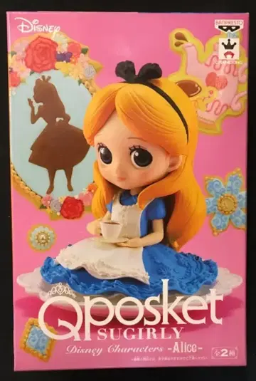 반프레스토 Q 포켓 SUGIRLY 디즈니 캐릭터 앨리스(파랑)
