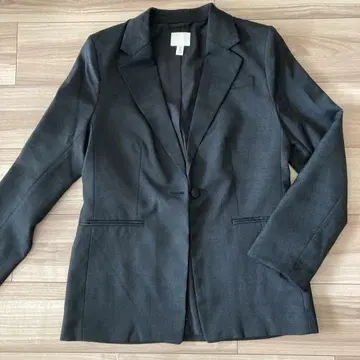 H&M 다크 그레이 블레이저