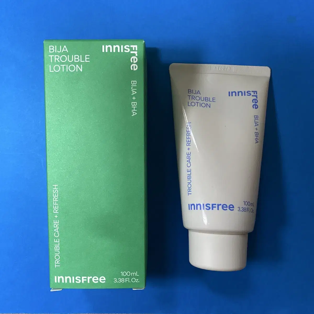 [sealed/new product] Innisfree Renewal Bija Trouble Lotion + 3-piece keyt