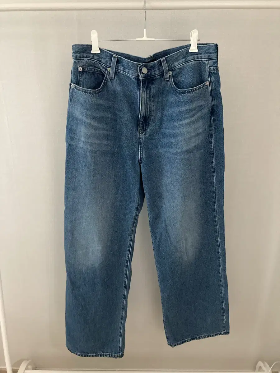 Uniqlo Japan Men's semi-wide Jeans Denim