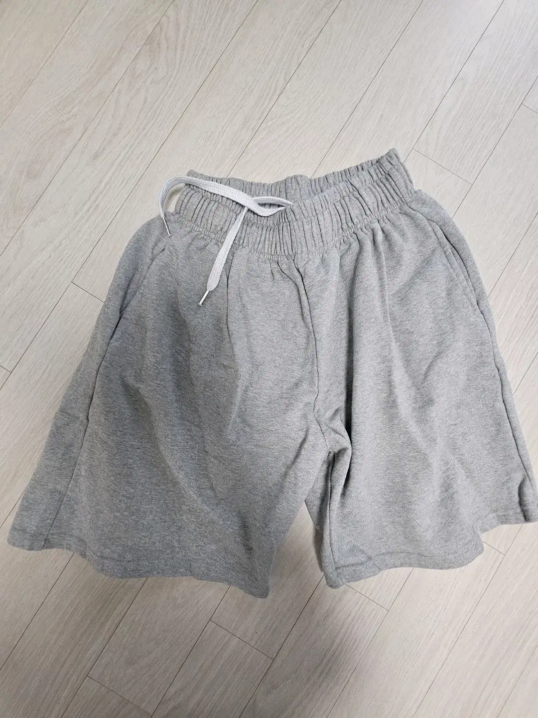 패스제이 헤비 와이드 버뮤다 팬츠 그레이, 검정