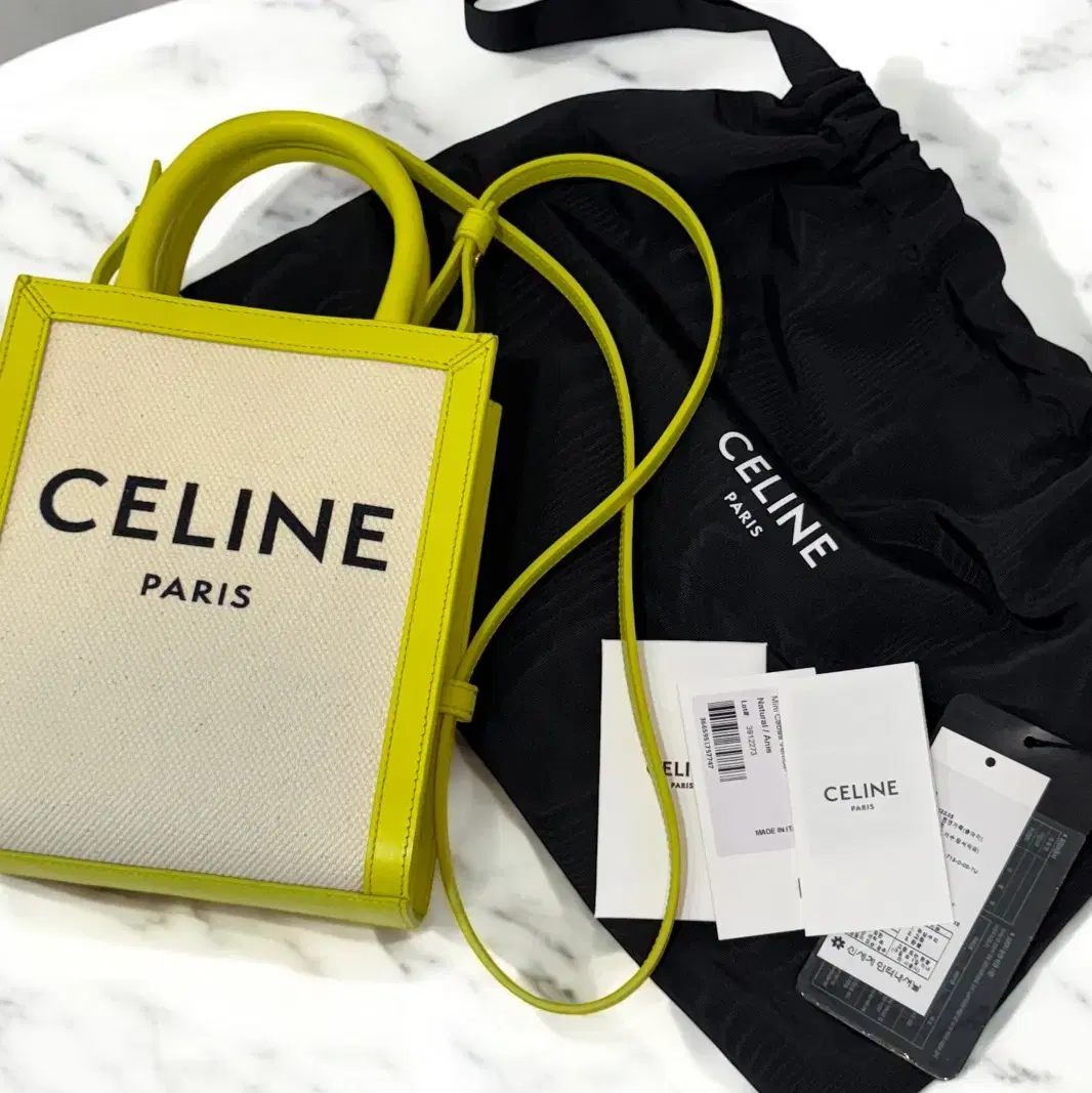 Seline Vertical Cabas Bag Mini