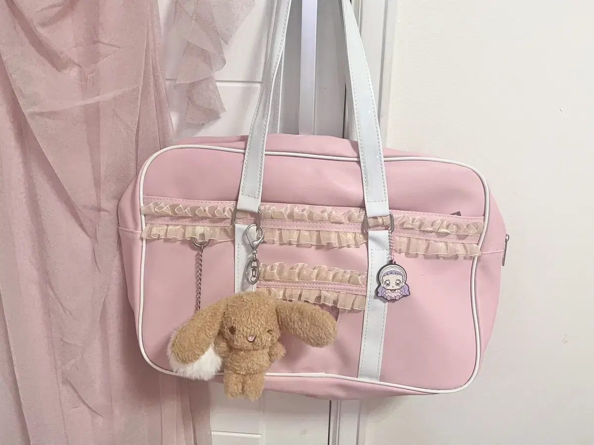 Accessories included) Gyaru JK Lew Yang Jinae Japanese School Bag Graduation Photo School Gyaru