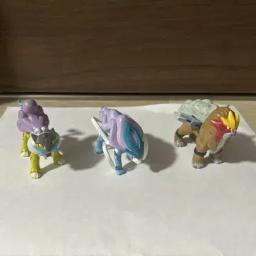 포켓몬 모노코레 라이코, 수이쿤, 엔테이