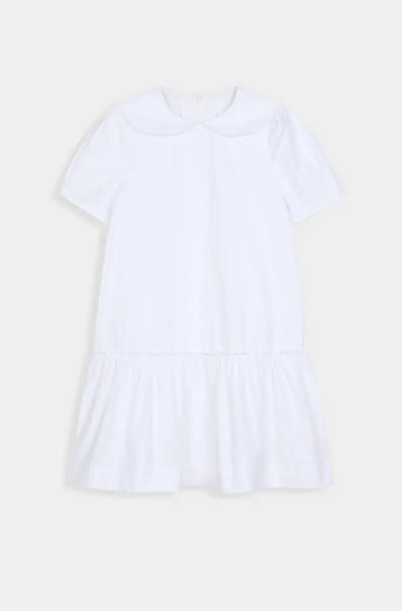Vermula Round kara Mini Dress White S