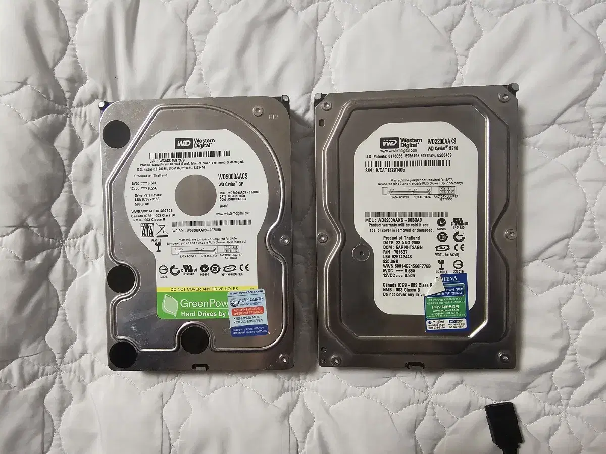 WD 500GB HDD