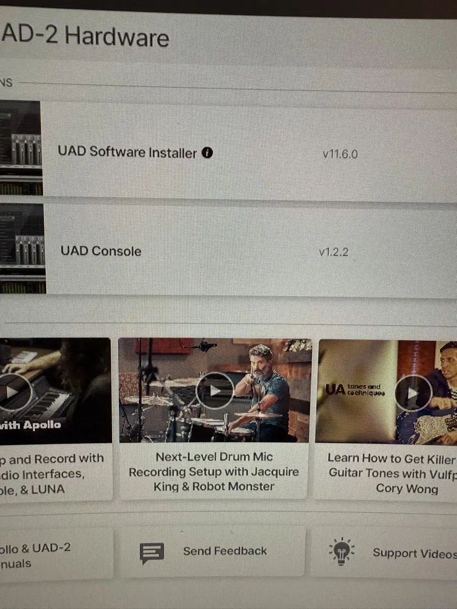 Apollo Twin X Quad Thunderbolt Drive Not Recognized (Windows)