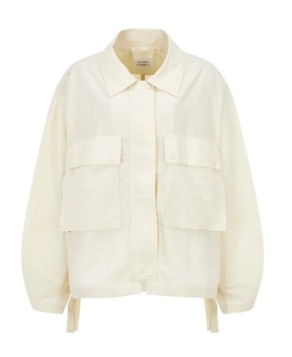 Studio Tomboy Linen Blend Pocket Jumper F