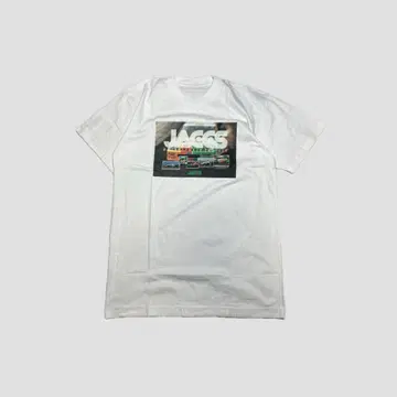 90s JACCS 티셔츠 데드스탁 L 빅 사이즈 화이트