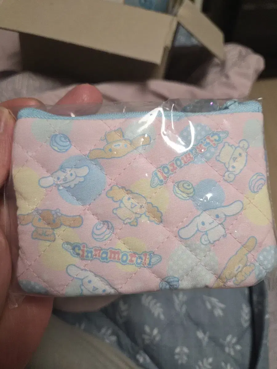 Sanrio) Cinnamoroll Everyone's Quilt Pouch