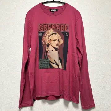 Hysteric Glamour 코트니 포토 프린트 긴팔 티셔츠