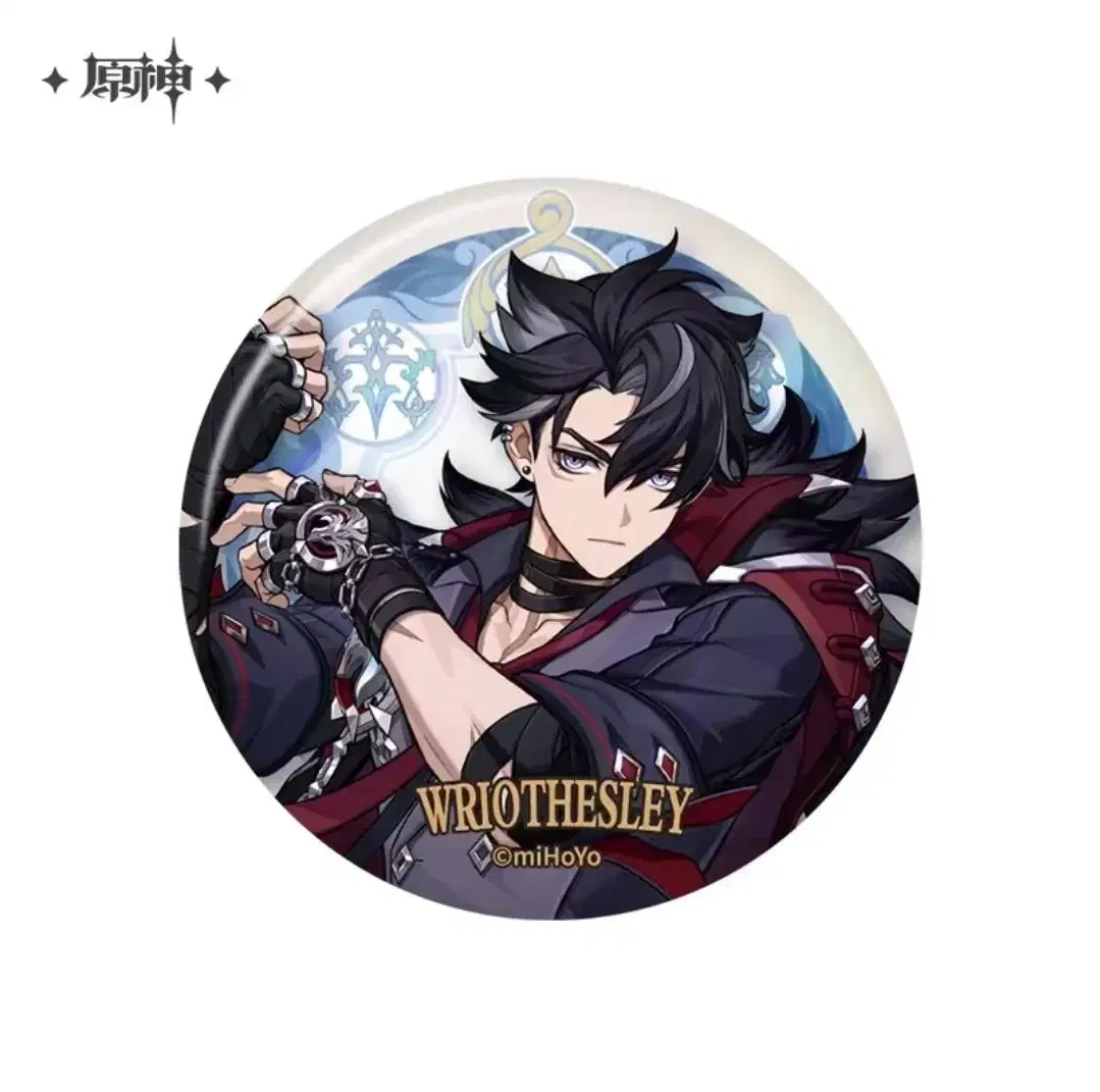 (Il Gwa) Genshin Impact Wriothesley Can Badge