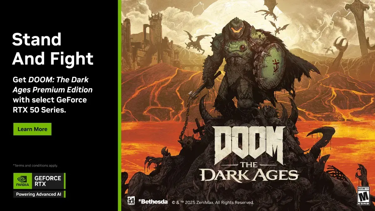 Doom Dark Ages Nvidia Redeem Code