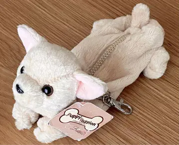 치와와 봉제 인형 펜 케이스 개 베스트 에버 애니멀 펜 파우치 파우치