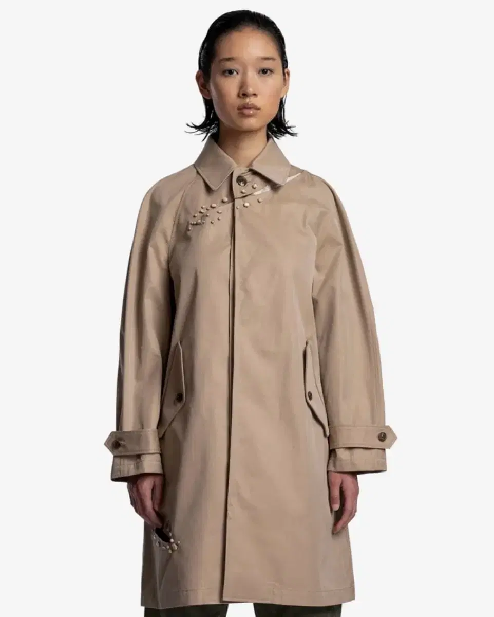 23s/s Undercover Paneled Slit Coat