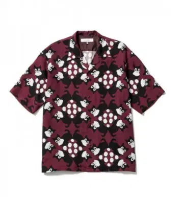 반팔 셔츠 노라쿠로 노라쿠로 사스콰치패브릭스