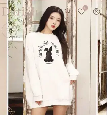 다리치 Darich 토끼 DLapin 풀오버 화이트