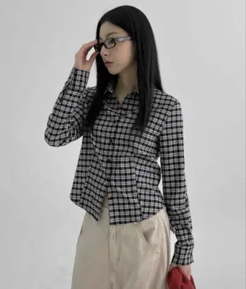 BLACKUP [MADE] 버니 체크 셔츠