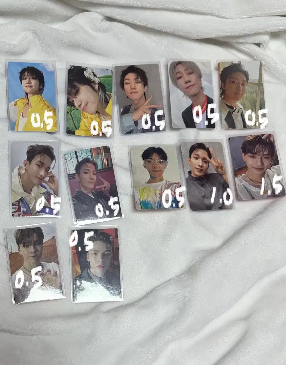급처) 세븐틴 포토카드 디에잇 도겸 준