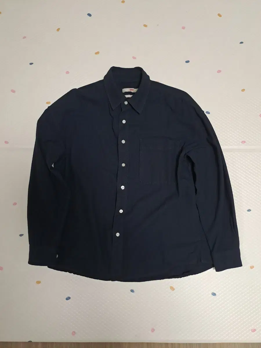 Spao City Boy Overfit Oxford Shirt_SPYWD23C01 (Navy, S)