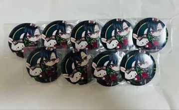 악마 집사와 검은 고양이 아쿠네코 산리오 콜라보 캔뱃지 버스틴