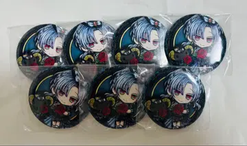 악마 집사와 검은 고양이 아쿠네코 산리오 콜라보 캔뱃지 플루레