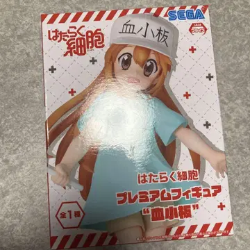 일하는 세포 프리미엄 피규어 혈소판