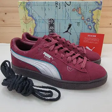푸마 스웨이드 2 원피스 콜라보 빨간 머리 샹크스 26cm