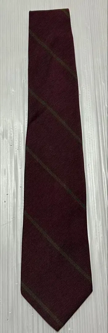 새상품급 Hill&Drake 실크 레지멘탈 스트라이프 타이