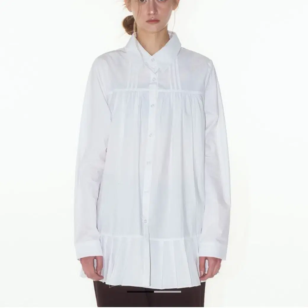 Miseki Seoul Pocket Shirt One Piece White on Bunjang Global