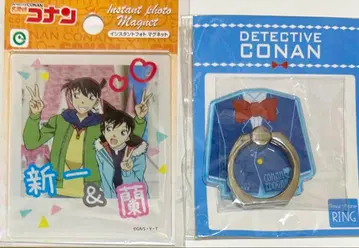 명탐정 코난 인스턴트 사진 마그넷 스마트폰 링
