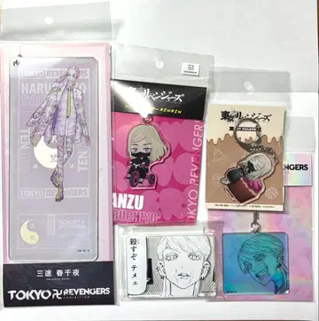 도쿄 리벤저스 히가시 리베 원화전 미토 하루치야 아크릴 키링 스탠드