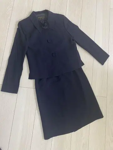 vividstyle 수험 정장 세트 다크 네이비 네이비 면접 싸개 버튼