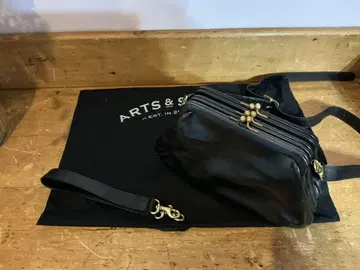 arts and sciences 가마구치 핸드백 숄더