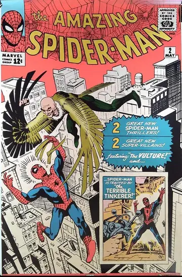 판매 AMAZING SPIDERMAN #2 변형 사이즈 포스터