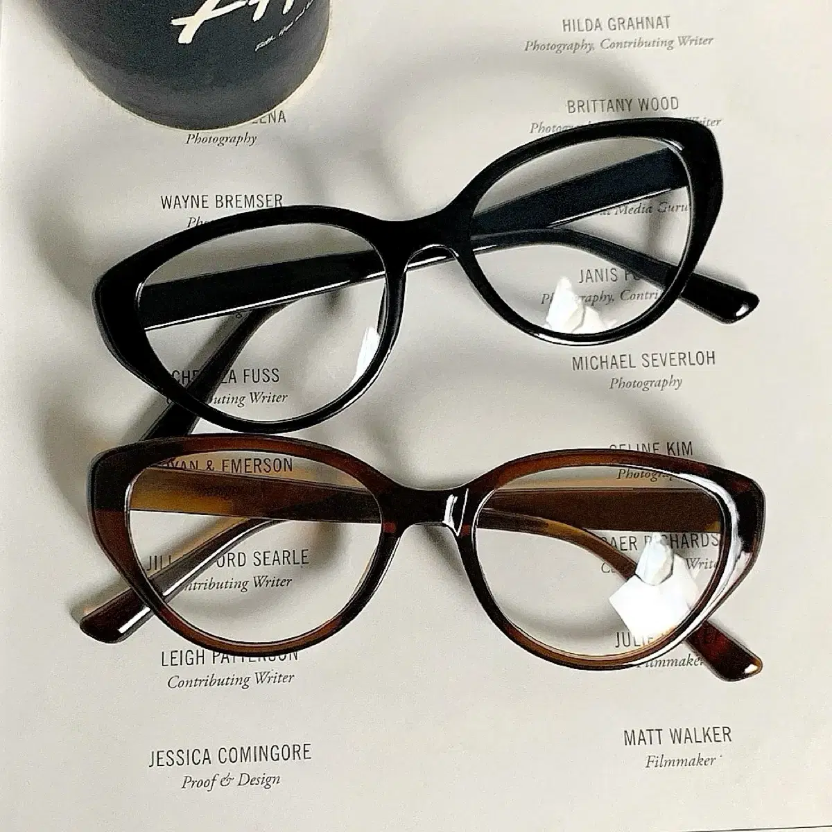(New product+Free shipping) Unisex Blue Light Blocking Cat Eye Unique Horn-rimmed Glasses