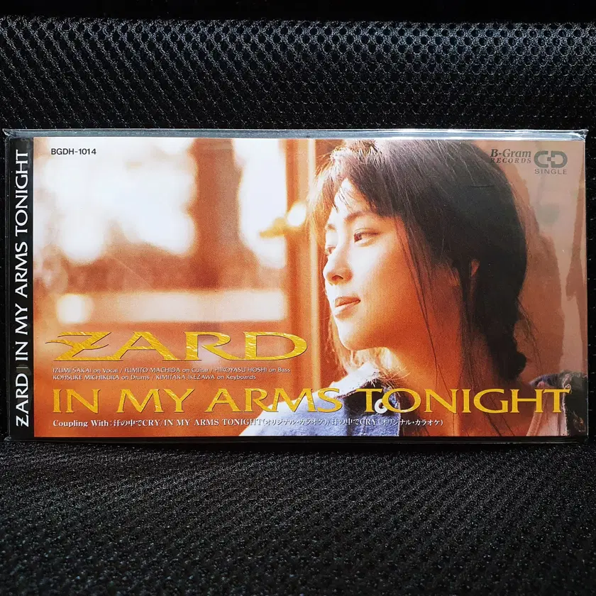 8cmシングルCD ZARD IN MY ARMS TONIGHT ポリドール PODH-1094 外袋