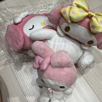 마이멜로디 봉제 인형 3종 세트