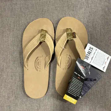 새상품 RAINBOW SANDALS 레인보우 샌들 26cm 베이지