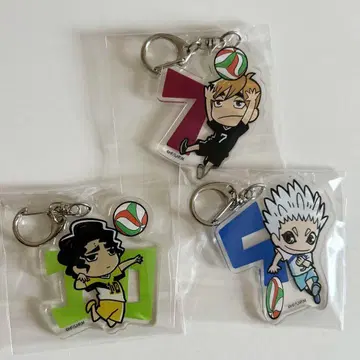 하이큐 아크릴 키링 미야 아츠무 사쿠사 세이세이 호시미츠루