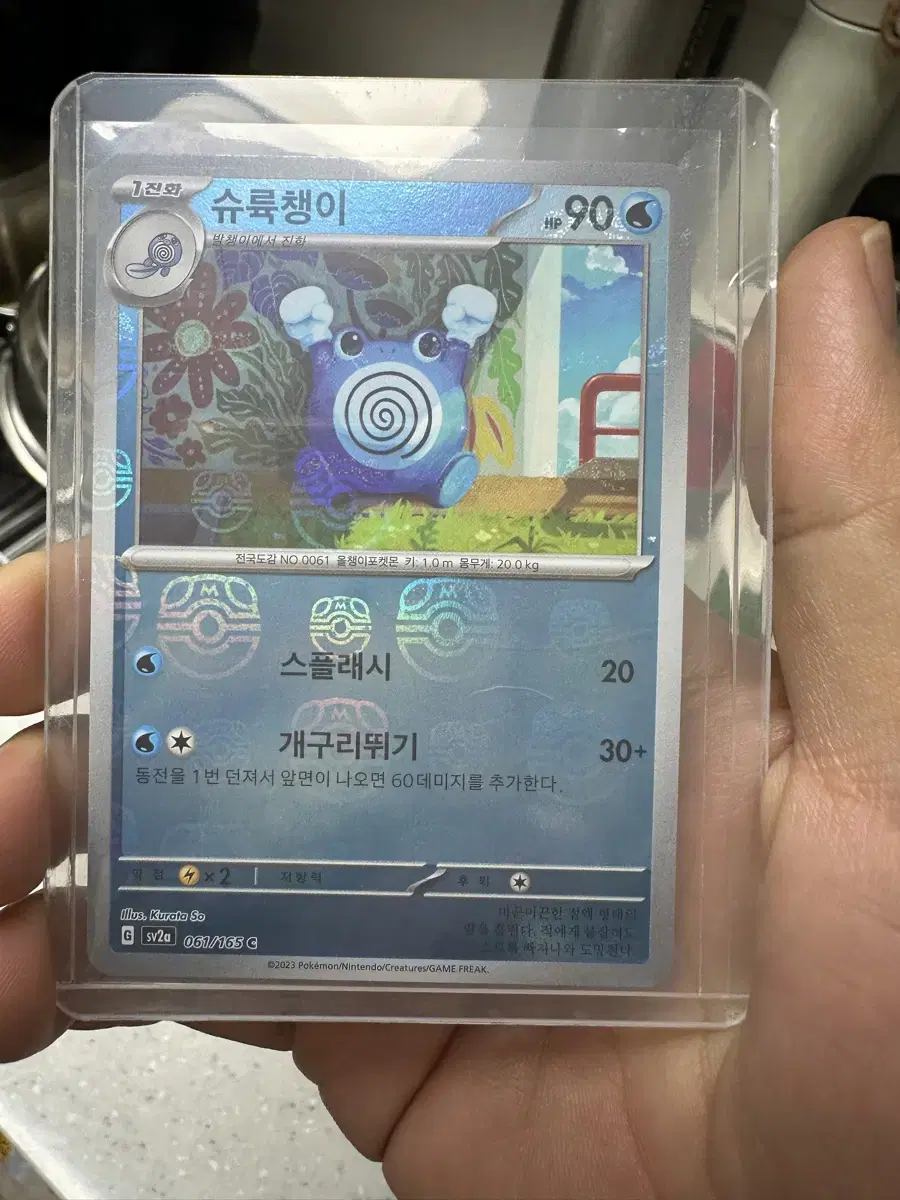 포켓몬카드 슈륙챙이 마스터볼