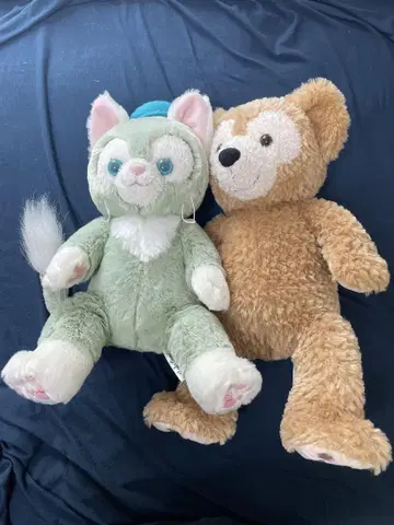디즈니 [더피, 젤라토니] 봉제 인형 묶음 판매