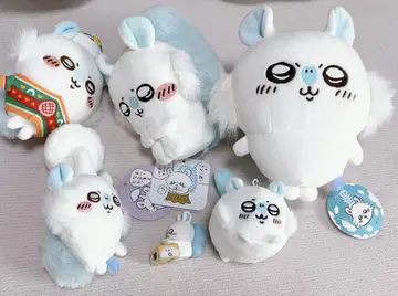 치이카와 모몽가 굿즈 묶음 판매 봉제 인형 마스코트 등 복권