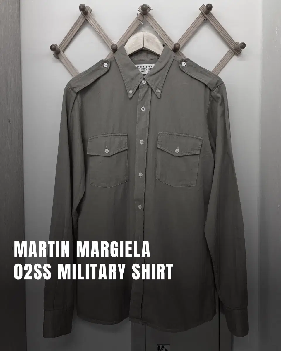 MARTIN MARGIELA 02SS MILITARY SHIRT