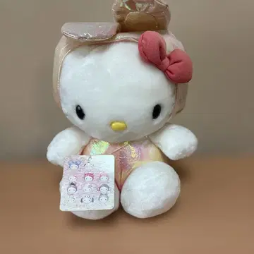 키티 봉제 인형 띠 토끼