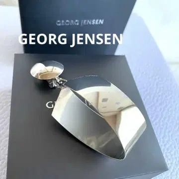 컨디션 최상 GEORG JENSEN 조지 젠슨 빅 사이즈 귀찌 한쪽
