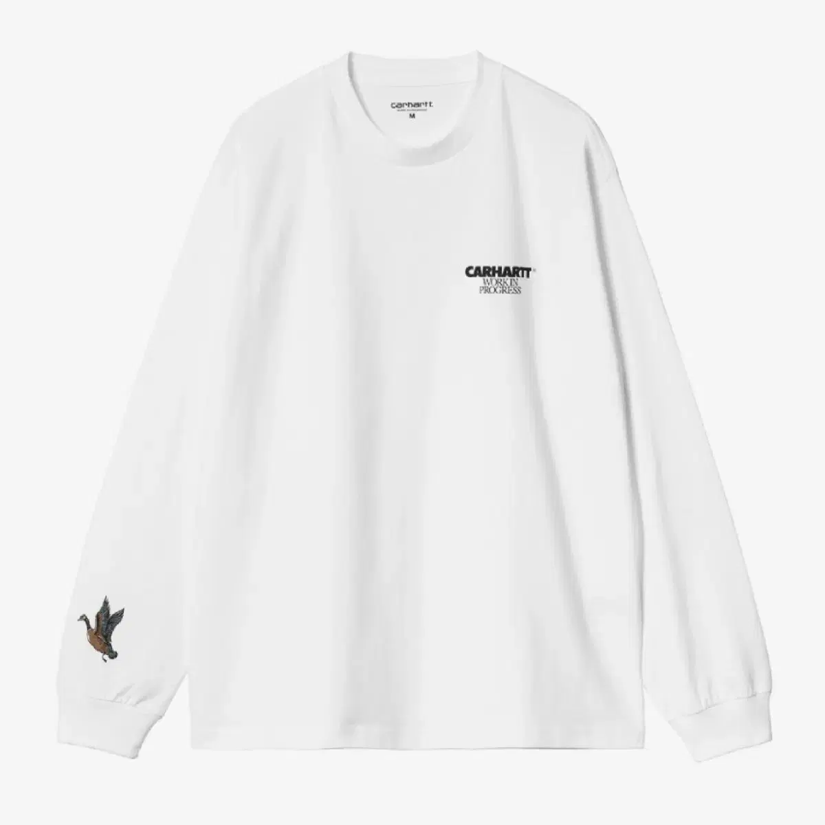칼하트 WIP L/S DUCKS T-SHIRT 긴팔 덕스 티셔츠 롱슬리브