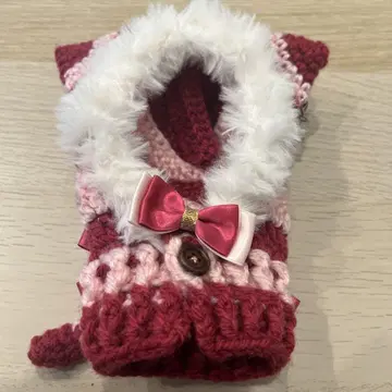 봉제 의류 16cm 고양이 핸드메이드