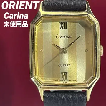 미사용 ORIENT 카리나 쿼츠 배터리 교환 완료 일본제 손목시계